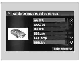 Configuração do Papel de Parede