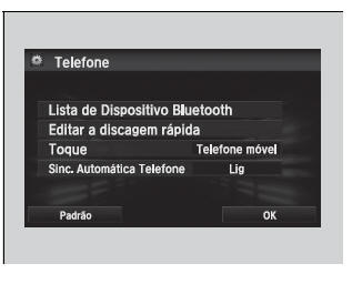 Configuração do Telefone