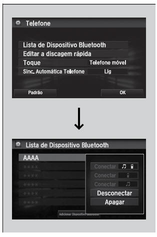 Configuração do Telefone