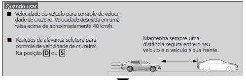 Controle de Velocidade de Cruzeiro