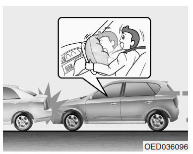 Condições de enchimento dos airbags