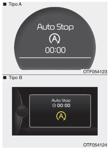 Auto stop (paragem automática)