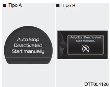 Auto stop (paragem automática)