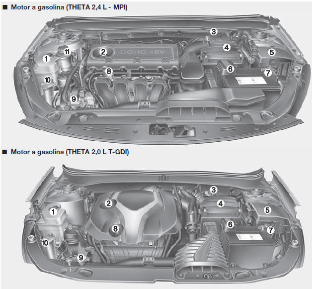 Compartimento do motor