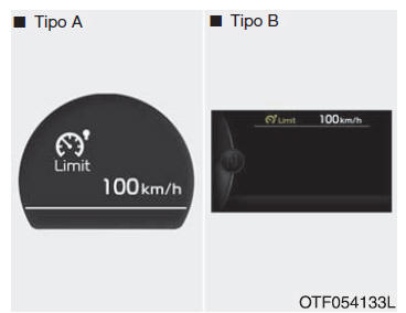 Para programar o limite de velocidade