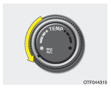 Nível MAX A/C (B, D) (se instalado)